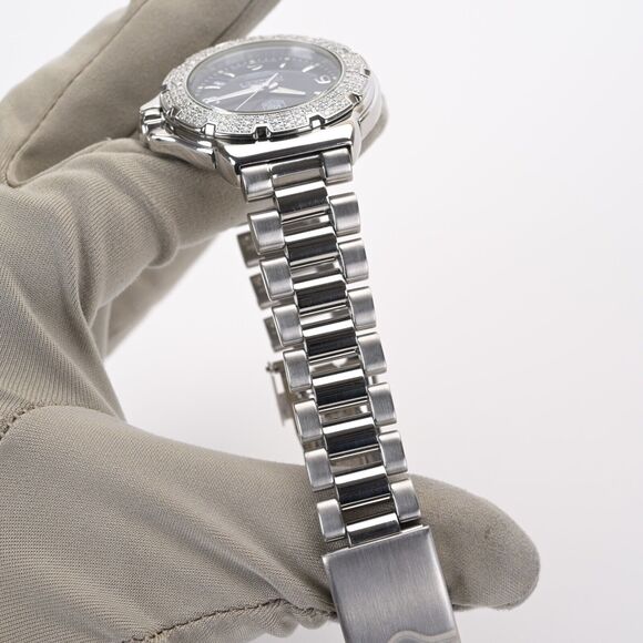 TAG Heuer Formula 1 WAC1214 Factory Diamond Bezel Black 37mm Ladies Watch main image 5